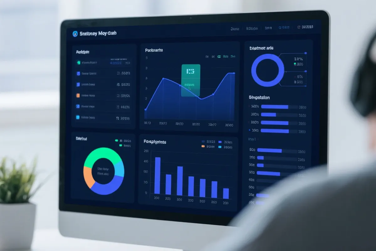 开奖数据仪表盘与趋势可视化示意图